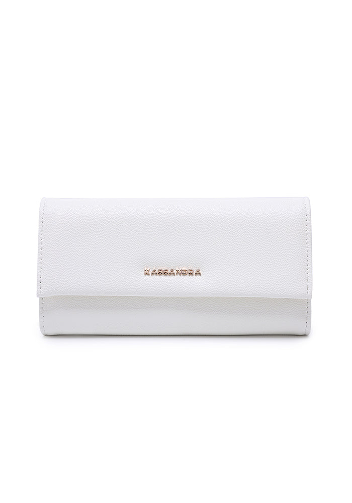 Compact Tri-Fold Leather Wallet