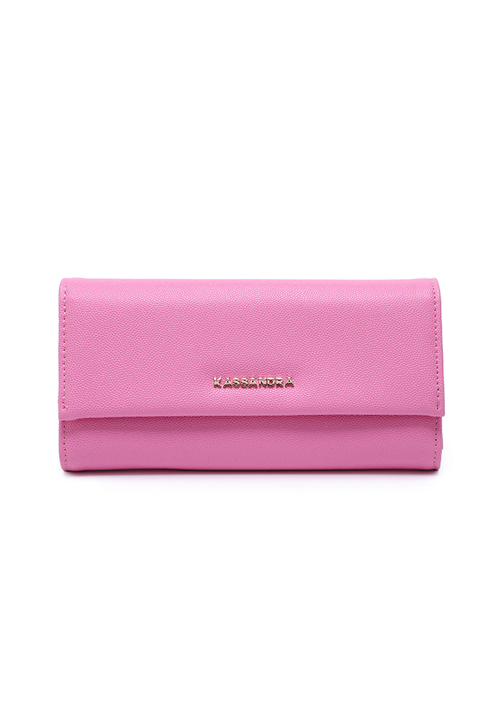 Compact Tri-Fold Leather Wallet