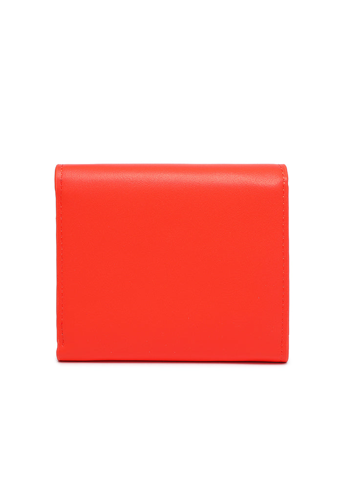 KASSANDRA Compact Leather Fold Wallet