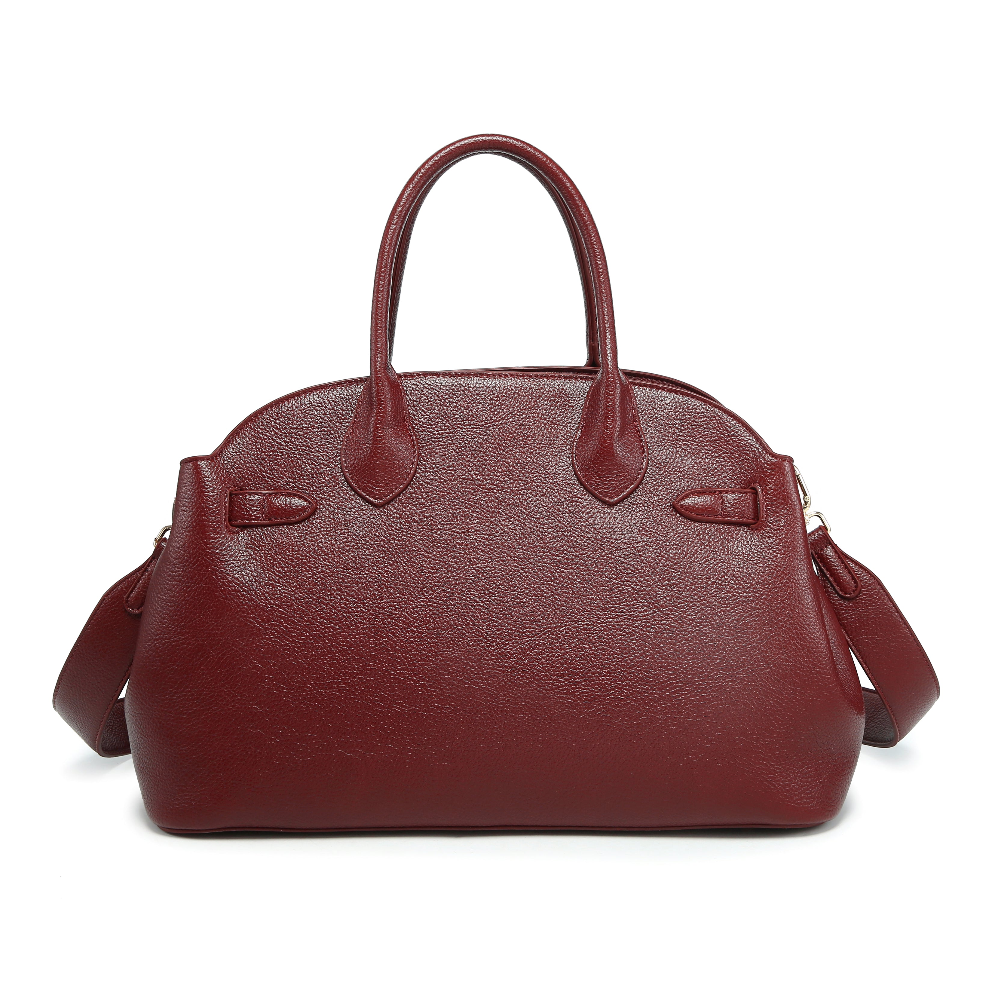 Rounded Top Structured Satchel
