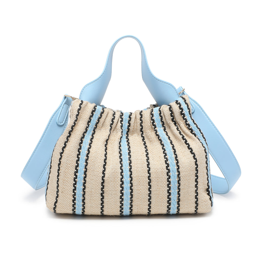 KASSANDRA The Positano – Bucket Bag Blue