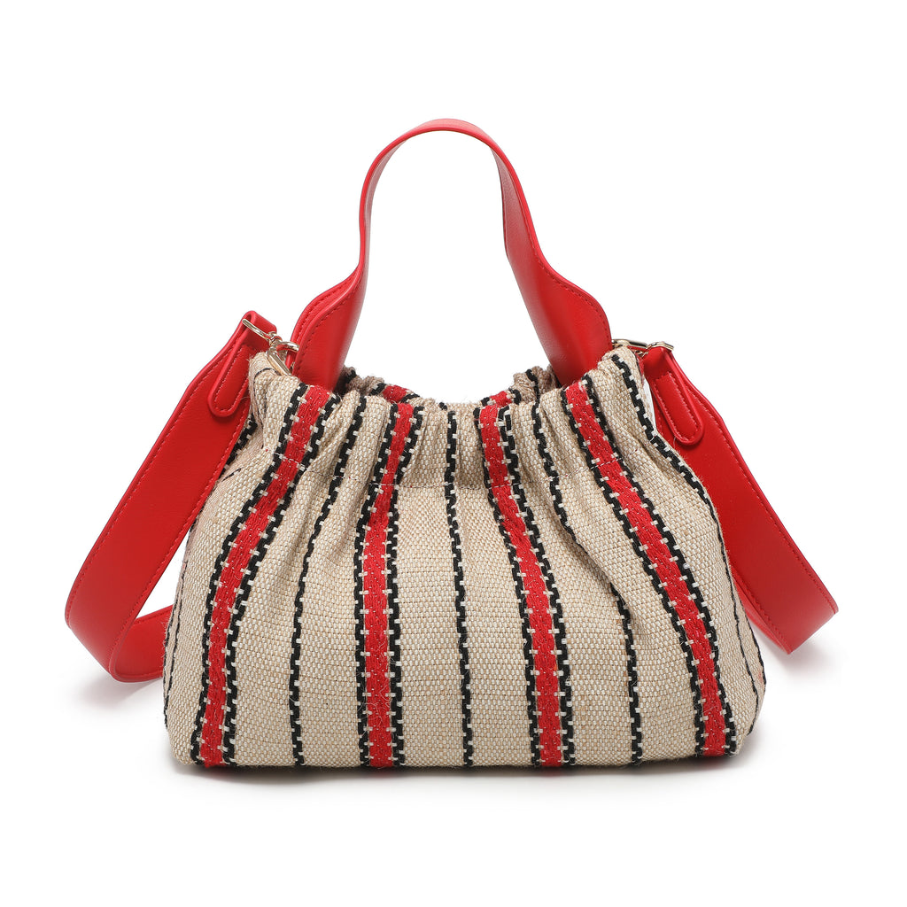 KASSANDRA The Positano – Bucket Bag Red