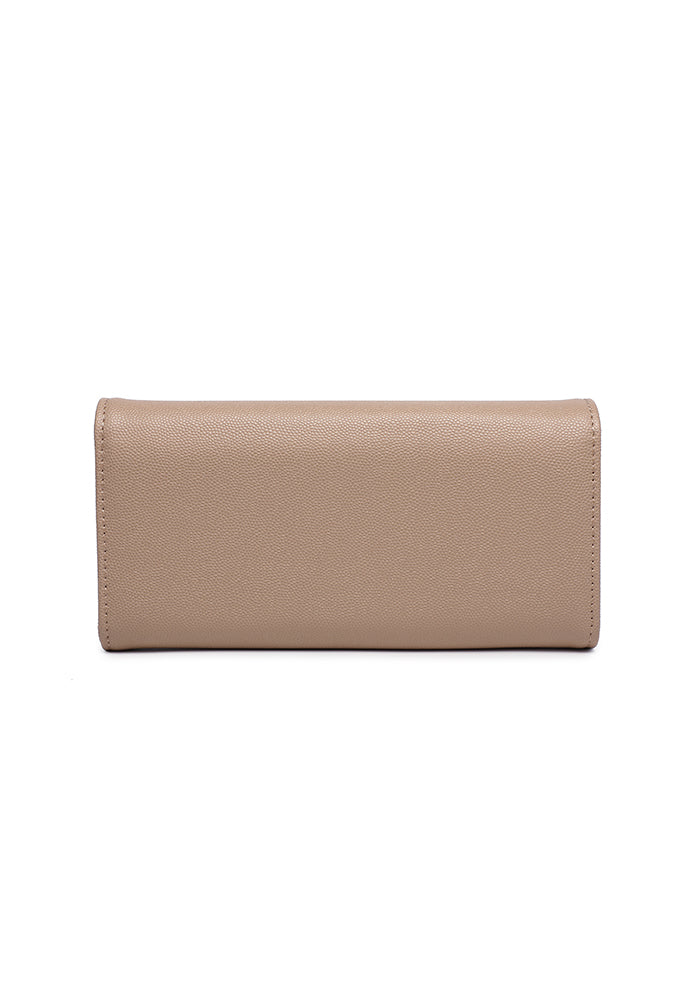 Compact Tri-Fold Leather Wallet