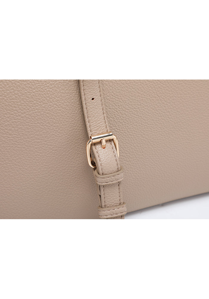 Woven Patchwork Accordion Flap Shoulder Bag