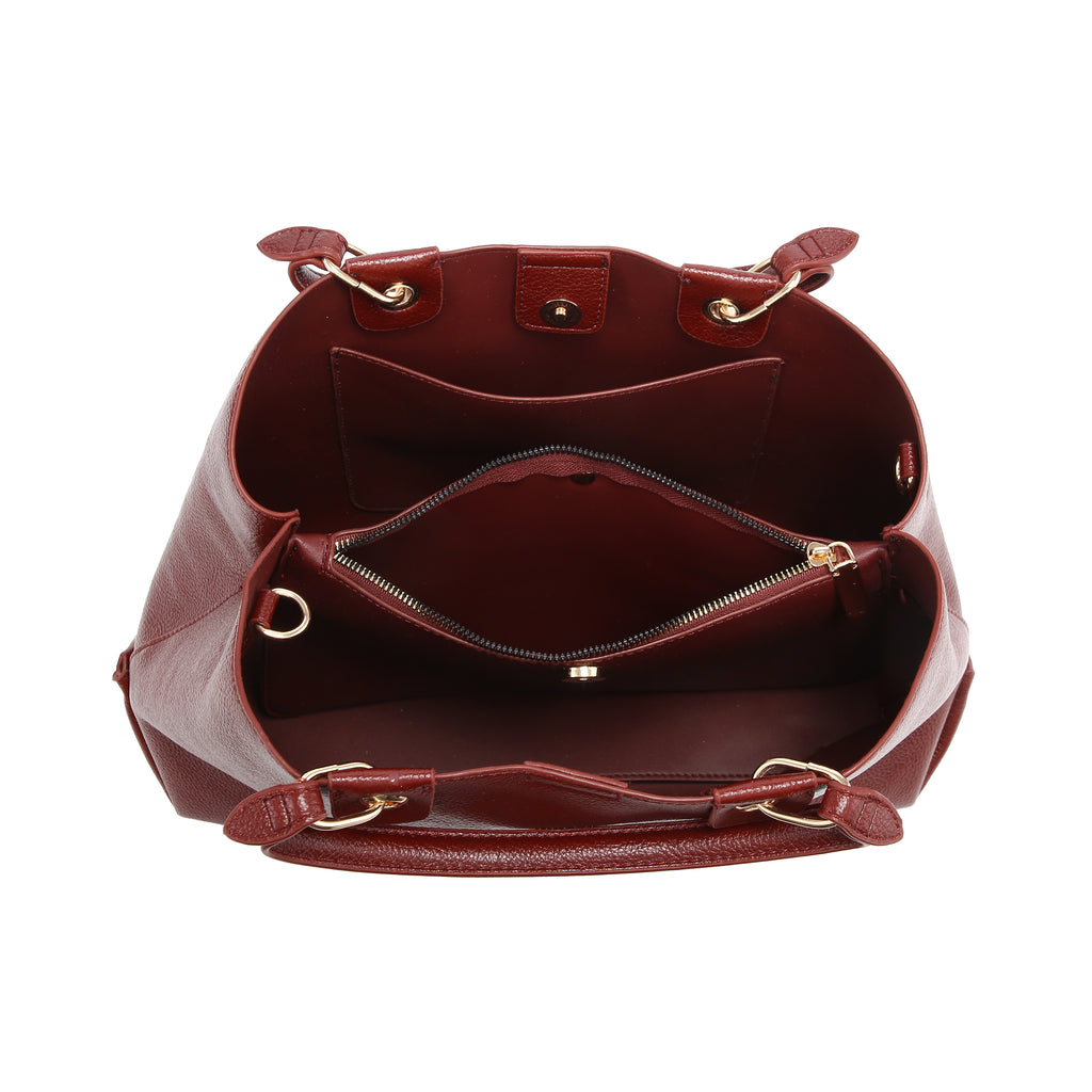 KASSANDRA Grommet Handle Everyday Tote