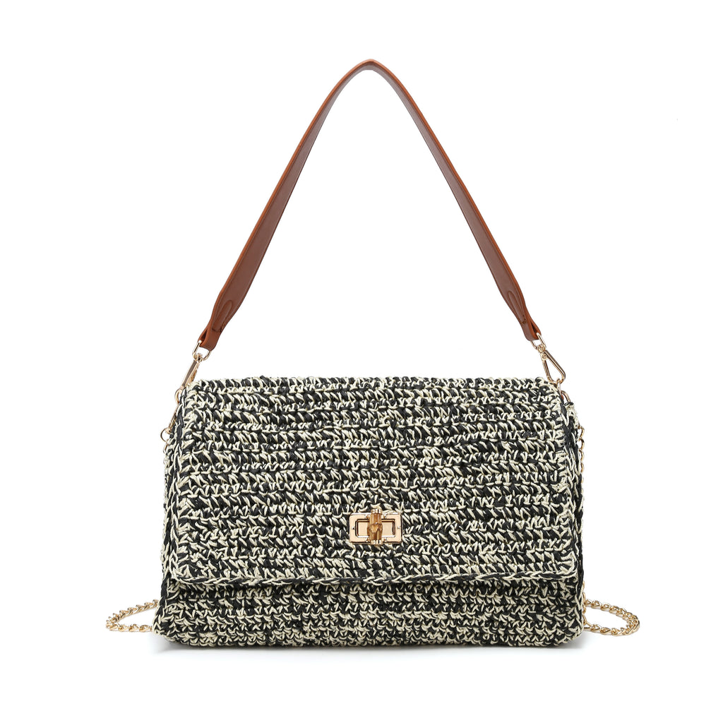 KASSANDRA The Pietrasanta – Handbag Black