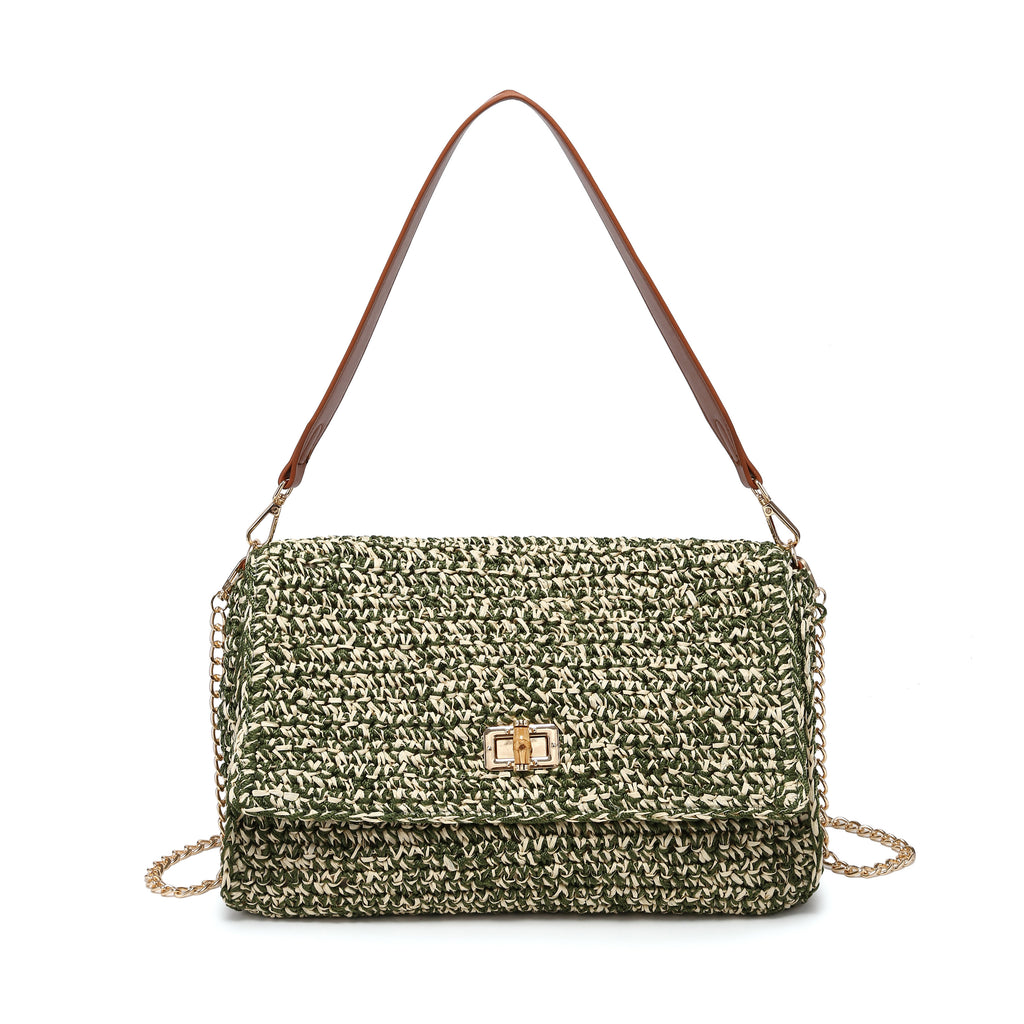 KASSANDRA The Pietrasanta – Handbag Green
