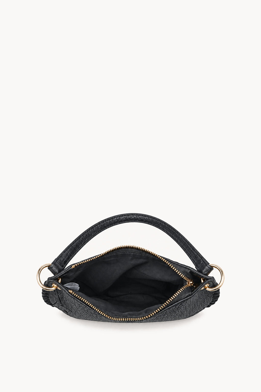 Kassandra & Co Borsa a spalla con cuciture decorative