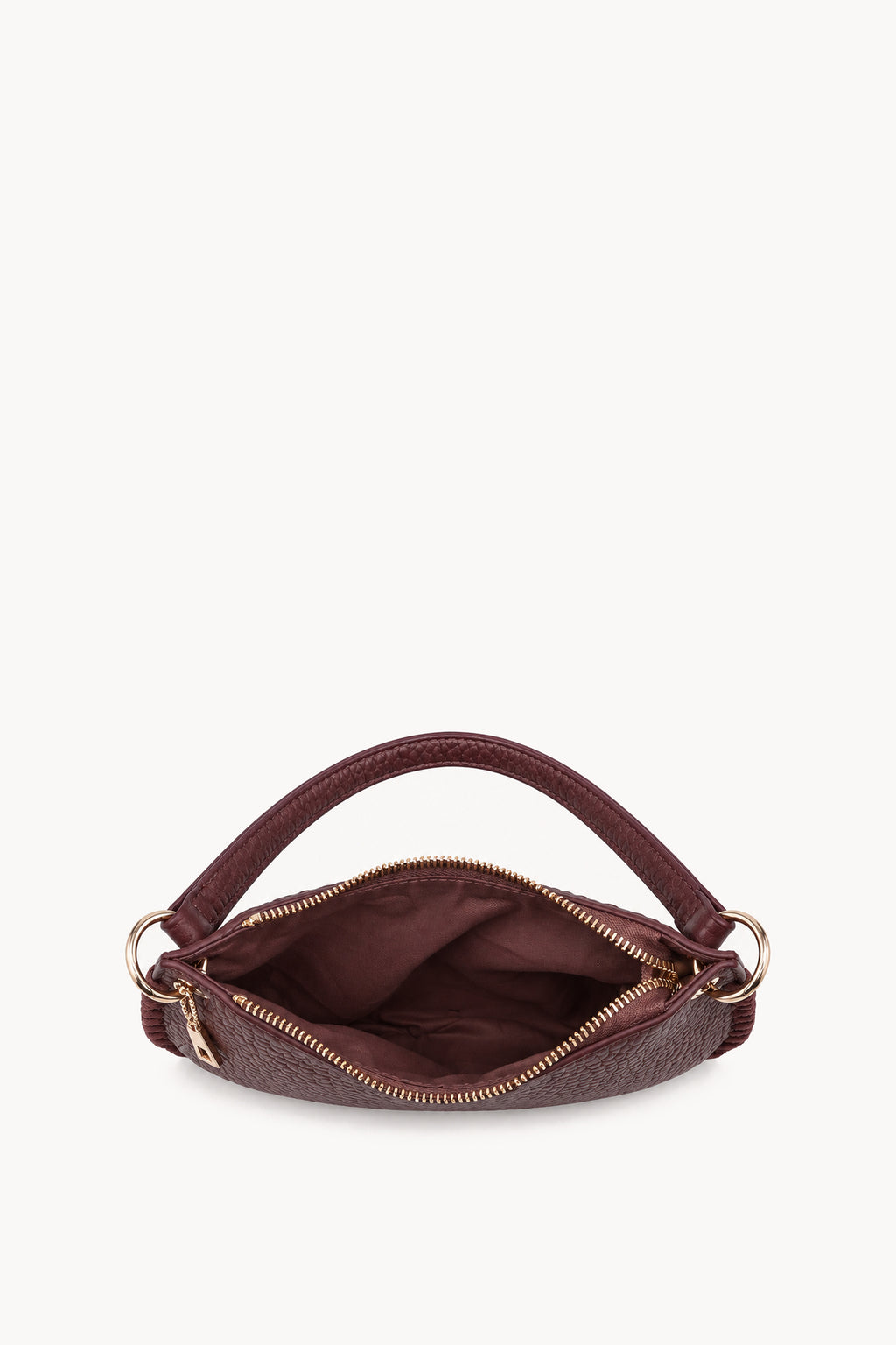 Kassandra & Co Borsa a spalla con cuciture decorative