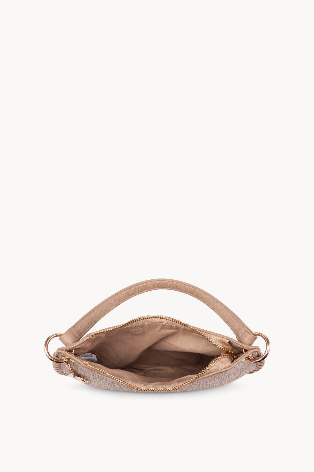 Kassandra & Co Borsa a spalla con cuciture decorative