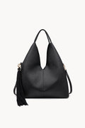 Borsa hobo con lunga nappa