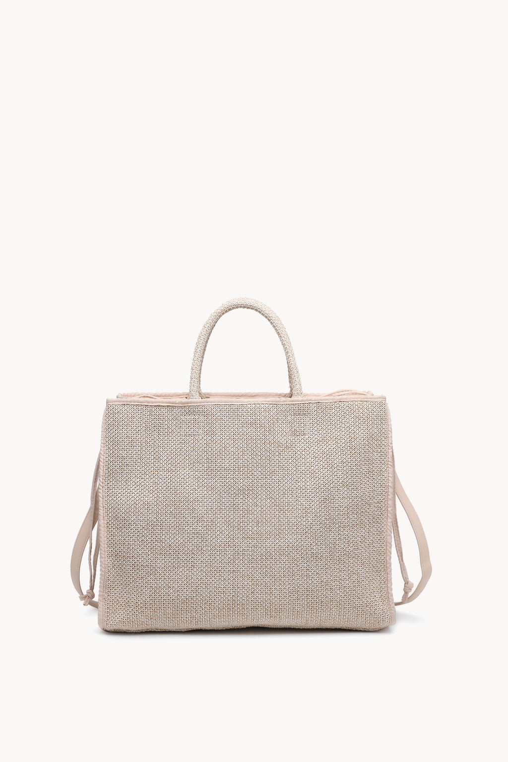KASSANDRA The Portofino – Beige Woven Tote Bag