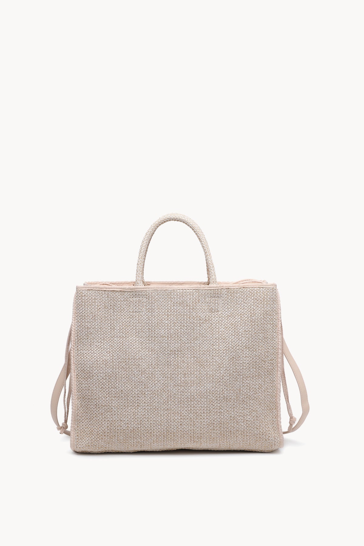 KASSANDRA The Portofino – Beige Woven Tote Bag
