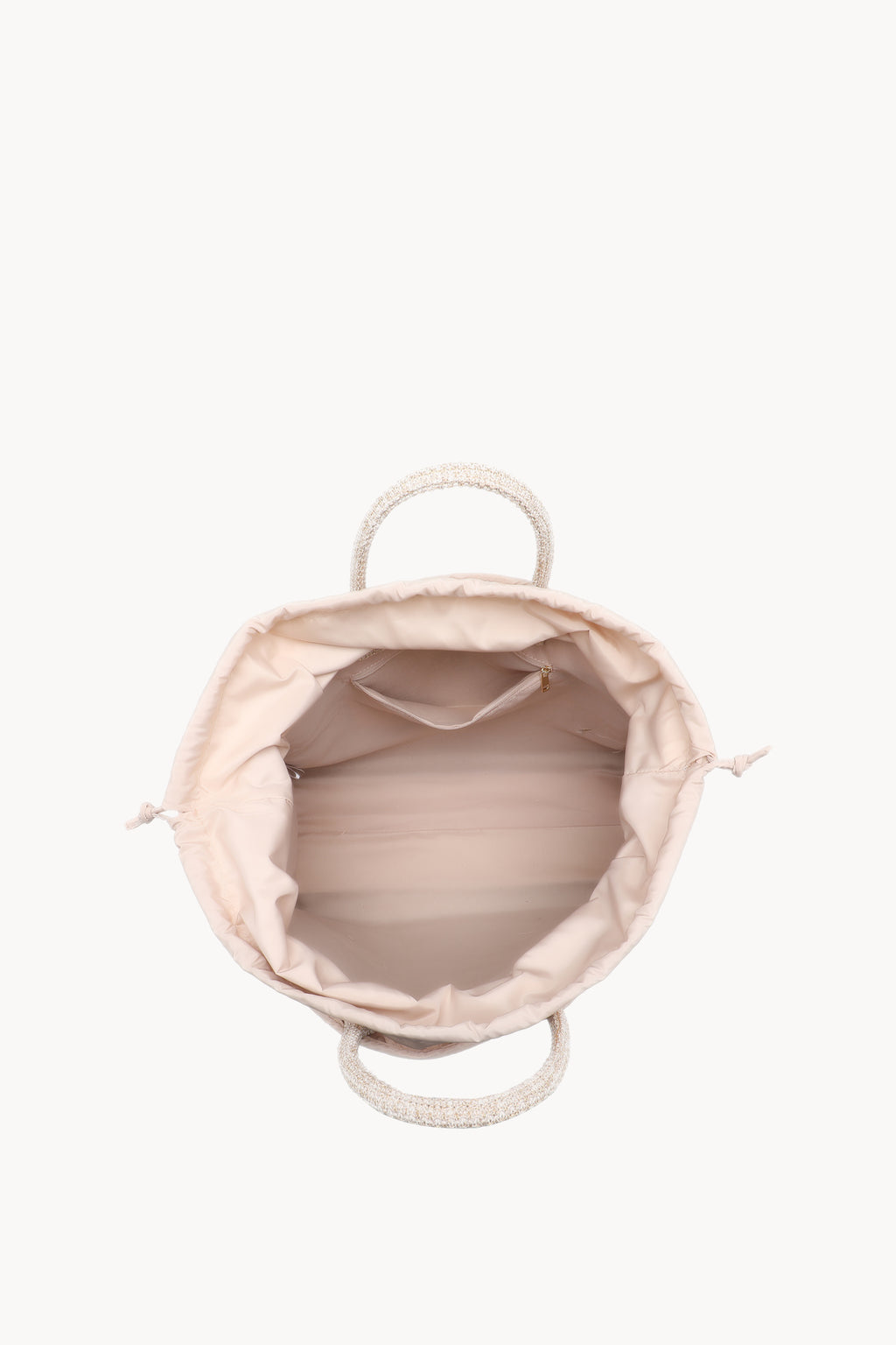KASSANDRA The Portofino – Beige Woven Tote Bag