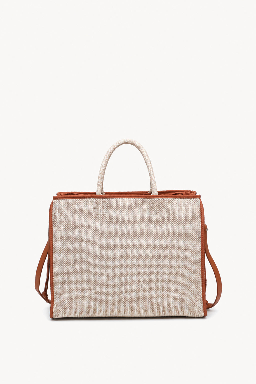 KASSANDRA The Portofino – Brown Woven Tote Bag