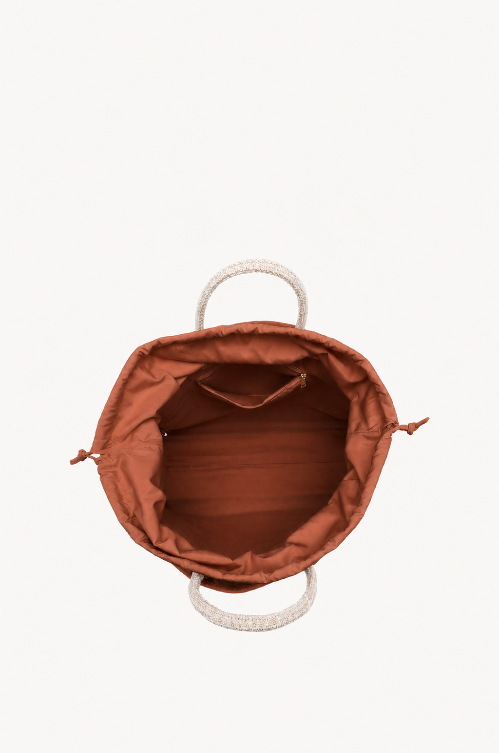 KASSANDRA The Portofino – Brown Woven Tote Bag