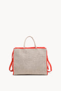 KASSANDRA The Portofino – Orange Woven Tote Bag
