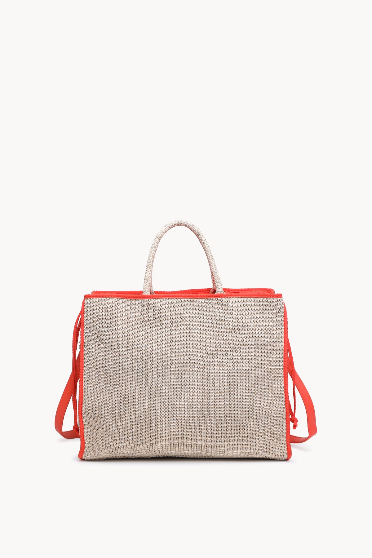 KASSANDRA The Portofino – Orange Woven Tote Bag