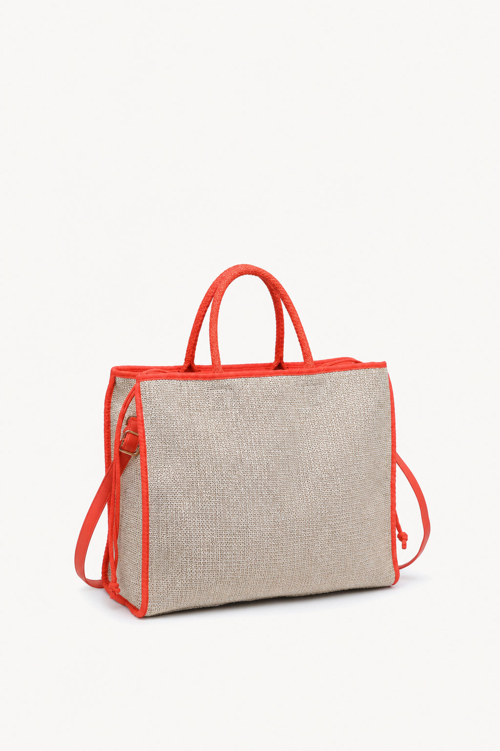 KASSANDRA The Portofino – Orange Woven Tote Bag